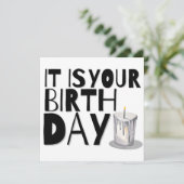 C'Est Votre Carte Anniversaire (Debout devant)