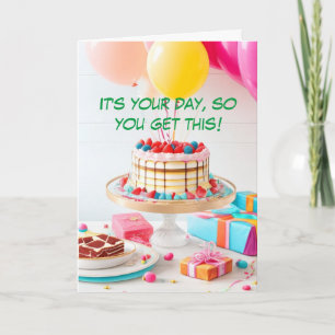 C'est votre carte d'anniversaire de jour
