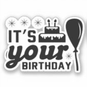 C'est votre Sticker d'anniversaire (Recto)