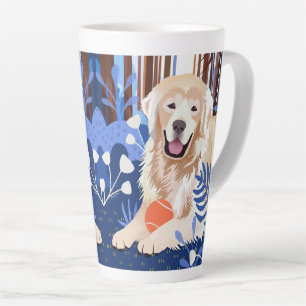 C'EST VRAI Golden Retriever Latte Mug