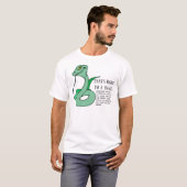 C'est vrai, je suis une T-Shirt serpent (Devant entier)