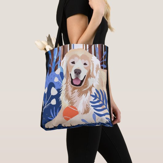 C'EST VRAI SAC FOURRE-TOUT Golden Retriever (De près)