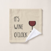 C'est Wine O'Clock (Gant de toilette)
