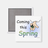 Cet aimant de printemps arrive (Recto/Verso)