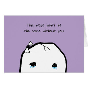 Cet endroit ne sera pas identique sans vous carte