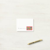 Cet endroit tourne sur la plage Heure Post-it Note (Sur un bureau)