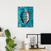 Cet Oeuf Pourrait Nager Poster Mur Art (Bureau à domicile)