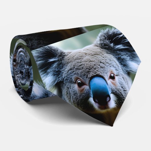 Cet Ours Koala Aime Un Selfie, Cravate (Roulé)