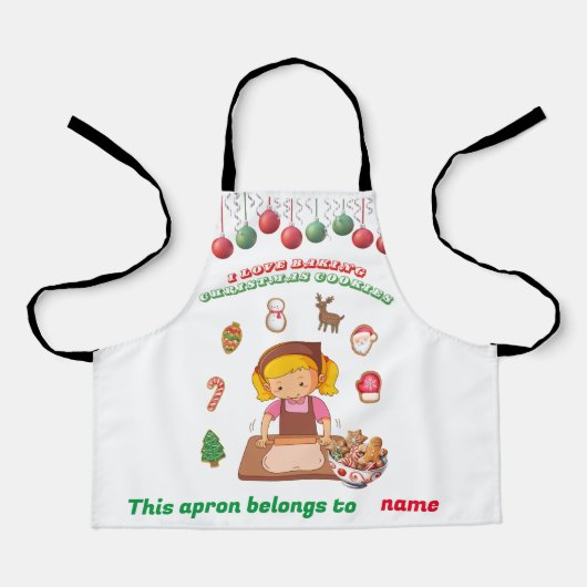 Cet tablier appartient à. Tablier de Noël (Recto)