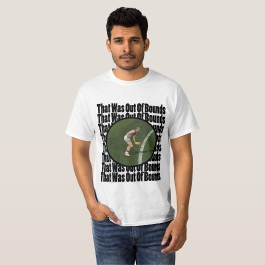 C'était hors des limites - T-shirt d'AFL Brian (Devant entier)