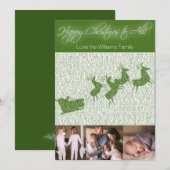 "C'était la nuit avant Noël" Carte photo (Devant / Derrière)