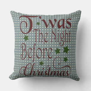 C'était la nuit avant Noël Coussin