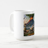 C'Était Le Cilantro - Dinosaure Dinosaure Mug (Devant gauche)