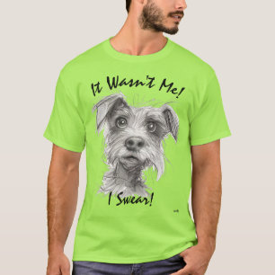 C'était pas moi ! T-Shirt de Chien Drôle - Je Jure