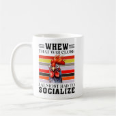 ‘C'était proche’ tasse à café (Gauche)