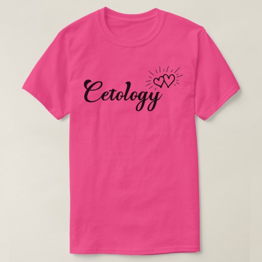 Cetologie T-shirt (Design voorkant)