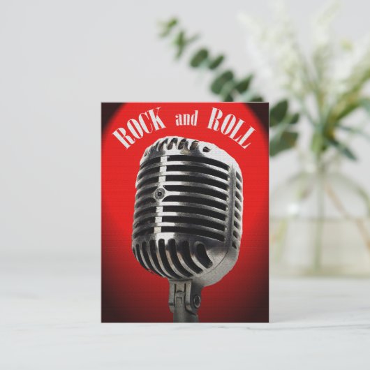 Cette ancienne carte postale Rock and Roll (Debout devant)