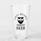 Cette Barbe A Besoin D'Une Coupe De Verre De Bière (Devant)