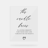 Cette bougie brûle la table mémoire Mariage (Recto)