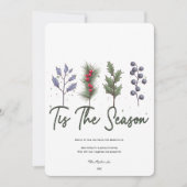 Cette carte de Noël de saison (Devant)