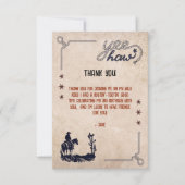 Cette carte de remerciement n'est pas ma première  (Devant)