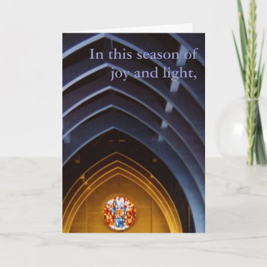 Cette carte de saison (Devant)