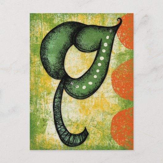 Cette carte postale à feuille singulière (Devant)