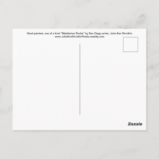 Cette carte postale ROCKS ! (Dos)