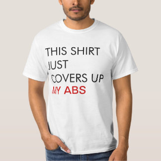 Cette Chemise Couvre Mon T-Shirt Abs Mens