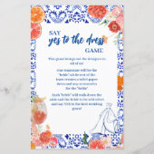 Cette douche amore oui à la carte de jeu robe (Devant)