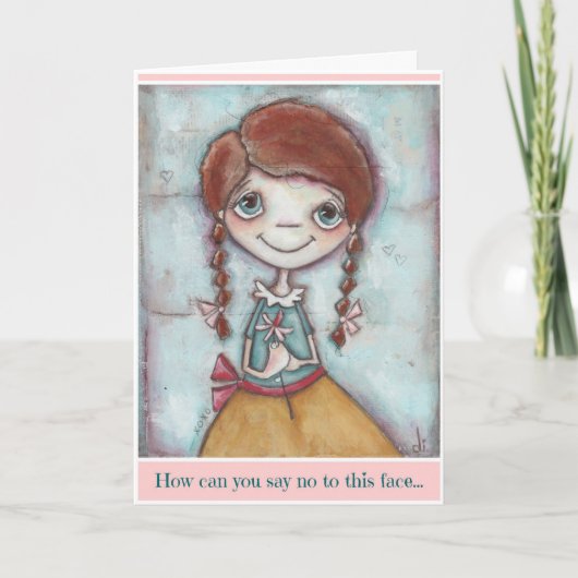 Cette Face - Carte Anniversaire (Devant)