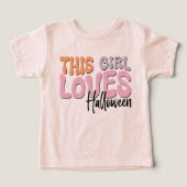 Cette fille adore Halloween (Design Recto)