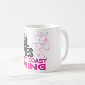 Cette fille aime la tasse d'oscillation de côte (Devant droit)