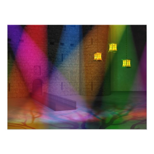 Cette grande étape des imbéciles Impression photo (Devant)