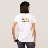 Cette heure pour le T-shirt de femmes de l'Afrique (Dos entier)
