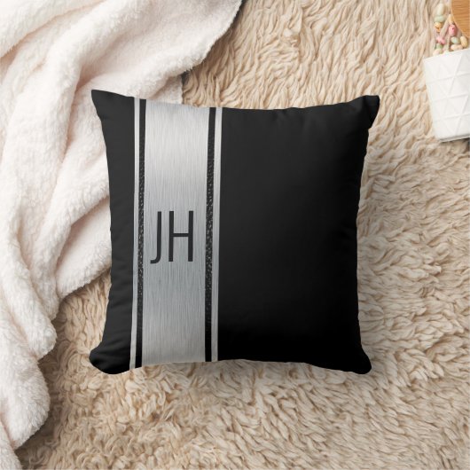 Cette housse de coussin noir et blanc pour célibat (Couverture)