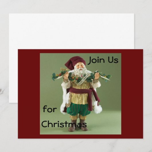 CETTE INVITATION SANT ITALIENNE EST BUANO (Devant / Derrière)