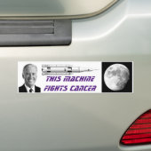 Cette machine combat le cancer - Sticker pare-choc (En voiture)