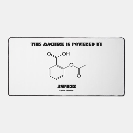 Cette Machine Est Alimentée Par La Chimie Aspirine (Recto)