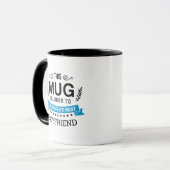 Cette Mug Appartient À La Meilleure Personnalité D (Devant gauche)