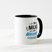 Cette Mug Appartient À La Meilleure Personnalité D (Devant droit)