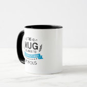 Cette Mug Appartient À La Meilleure Personnalité P (Devant gauche)