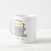   Cette Mug Appartient À Un Constructeur. Cadeau d (Devant gauche)