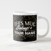 Cette Mug Appartient À VOTRE NOM. (Droite)