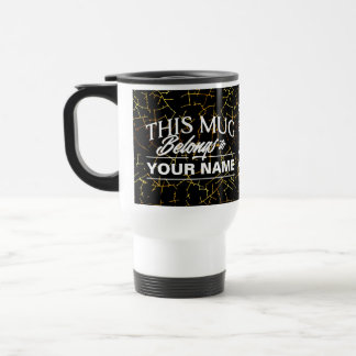 Cette Mug Appartient À VOTRE NOM.