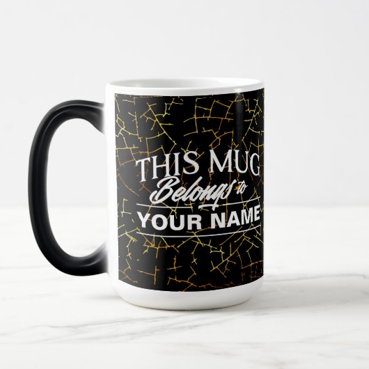 Cette Mug Appartient À VOTRE NOM. (Gauche)