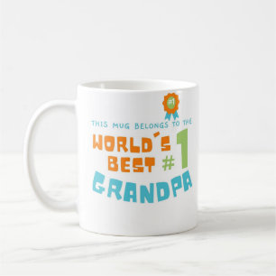 Cette Mug appartient au meilleur grand-père #1 off