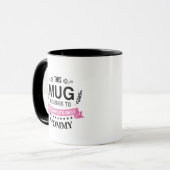 Cette Mug Belong's To World's Best Maman Custom (Devant gauche)