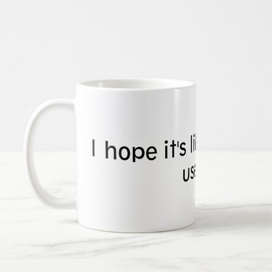 Cette Mug est en danger (Gauche)