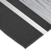 Cette nappe de fête de bachelor de noble en noir e (Angle)